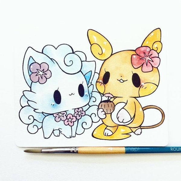 Кавайные рисуночки