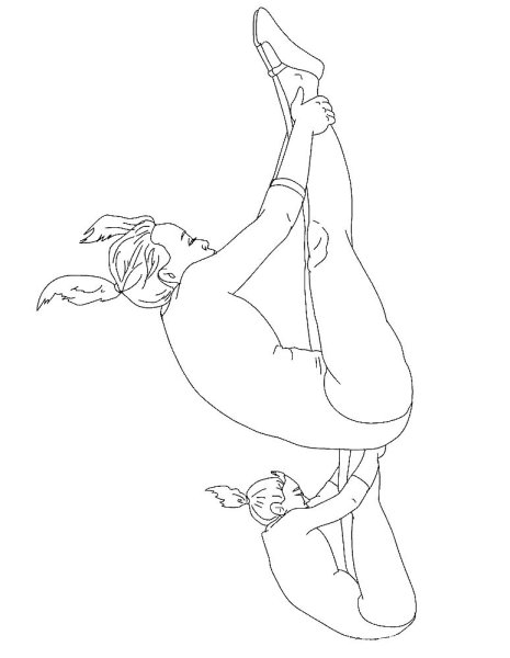 Гимнастка карандашом