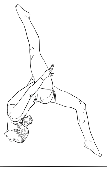 Гимнастика Наброски