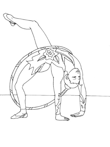 Акробатика рисование