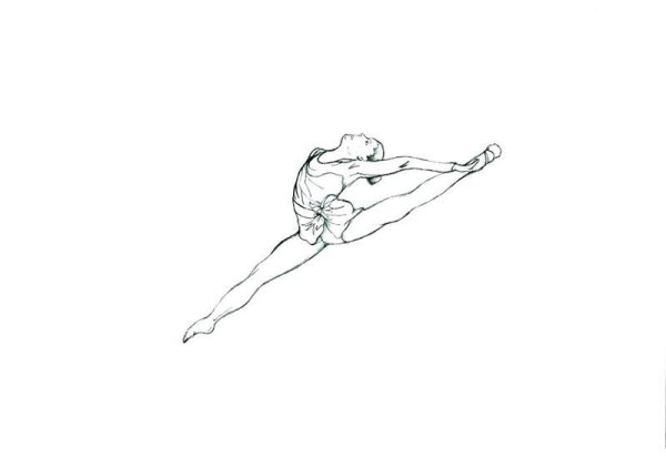 Гимнастка карандашом