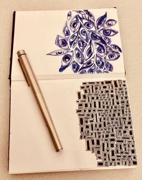 Раскраски в стиле дудлинг