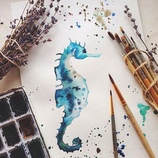 Морские идеи для рисования