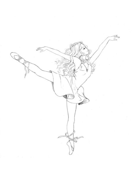 Танец абстракция