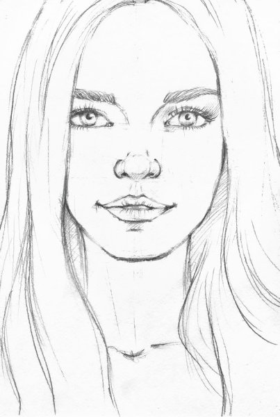 Эскизы карандашом