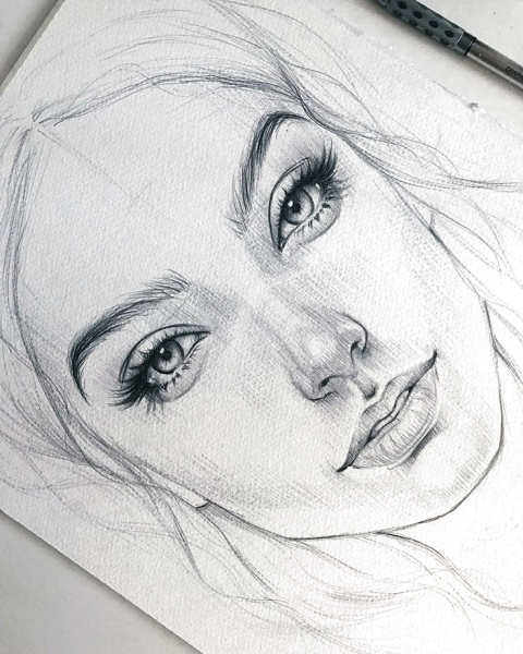 Гермиона Грейнджер для срисовки