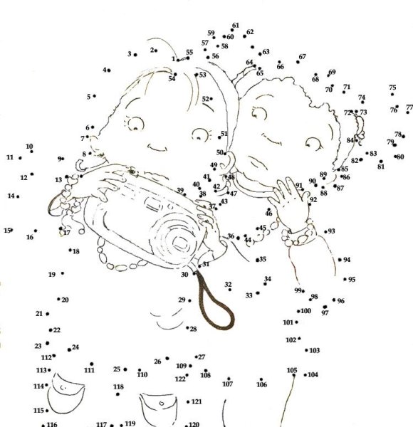 Рисование по цифрам