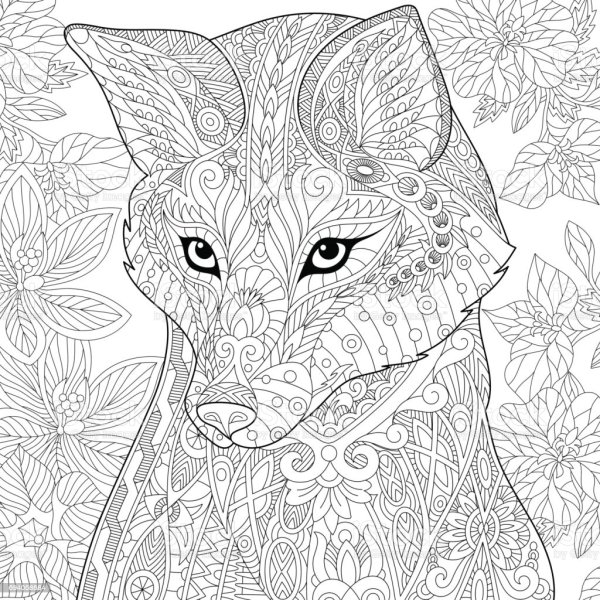 Раскраски сложные