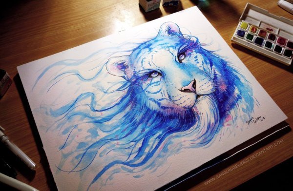 Крутые рисунки гуашью