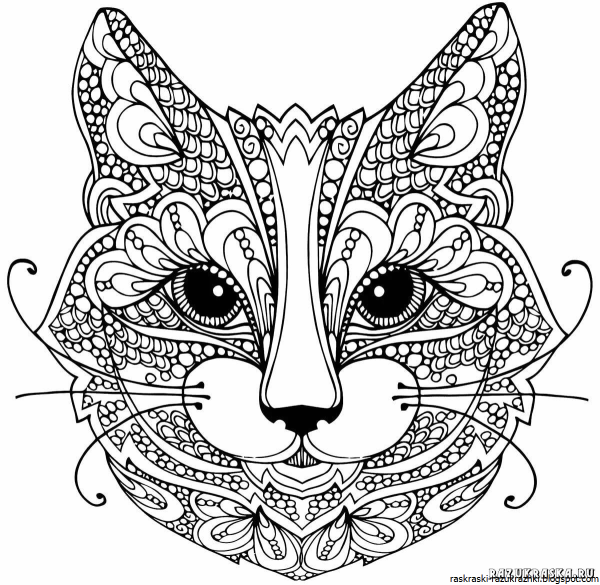 Раскраска антистресс ъ