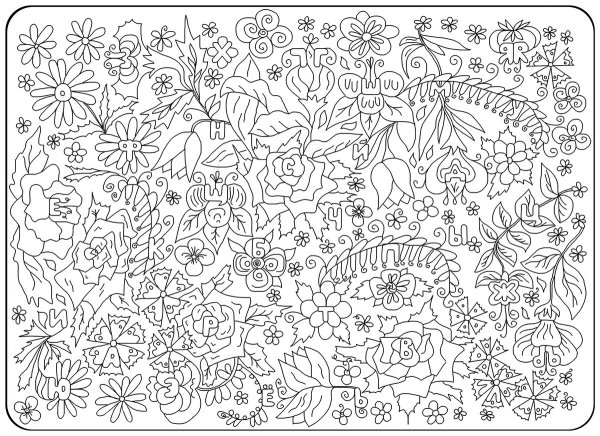 Очень красивые раскраски и очень сложные