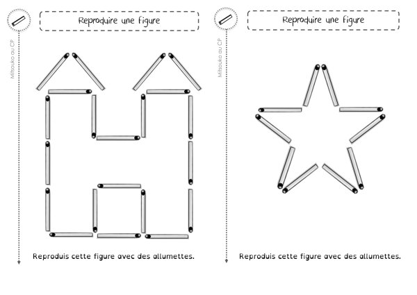 Аппликация из спичек на картоне