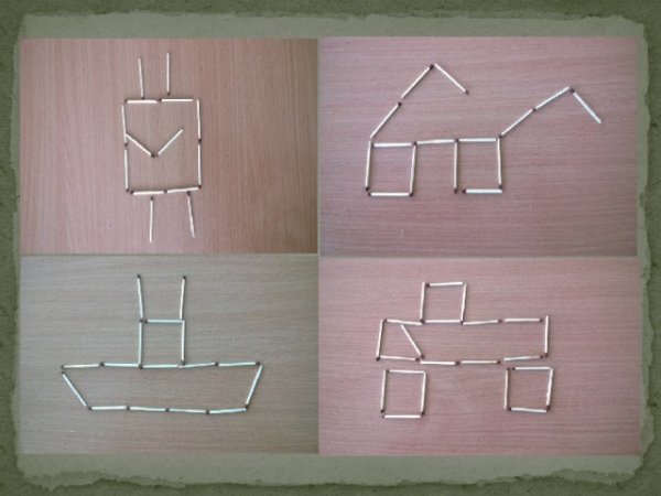 Фигуры из спичек