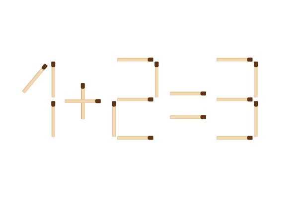 Головоломки из спичек