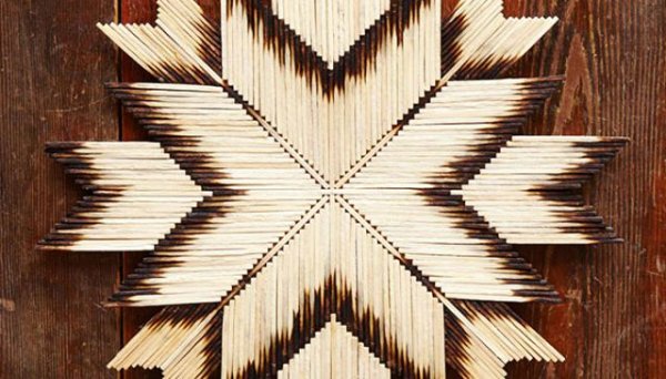 Фигуры спичками