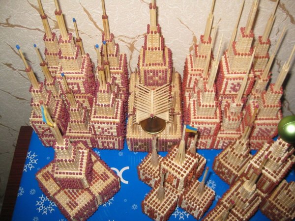 Головоломки из спичек