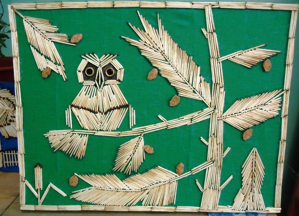 Выкладывание из спичек