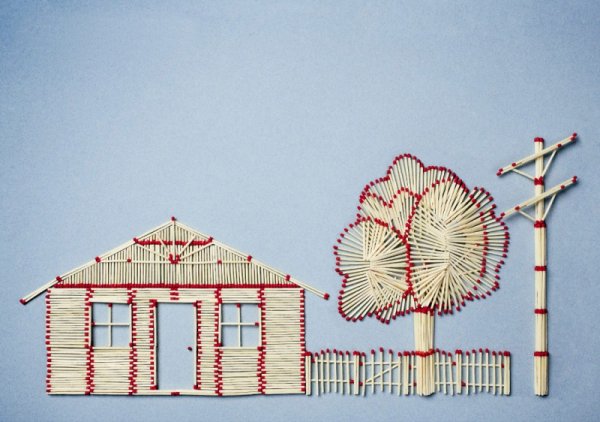 Поделки из спичек