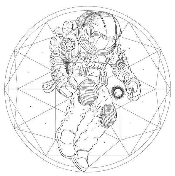 Рисунок на тему космос