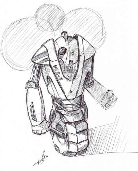 Робот скетч