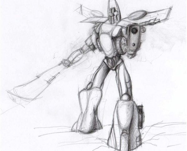 Уроки рисования робот