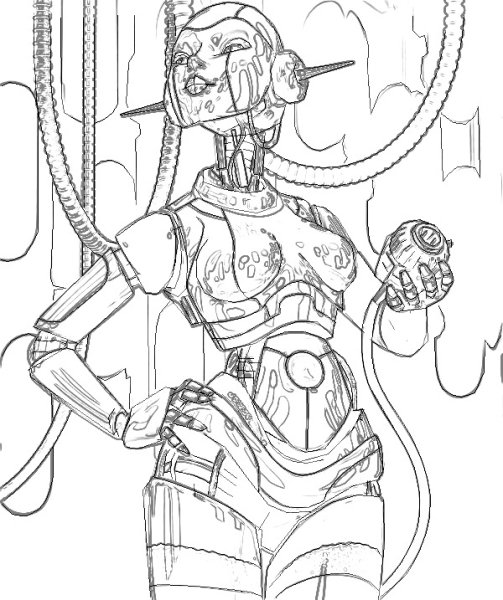 Эскиз робота