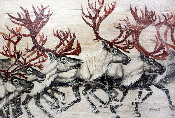 Рисунки Якутской природы-