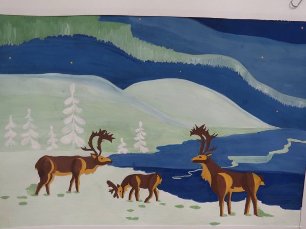 Рисование Север