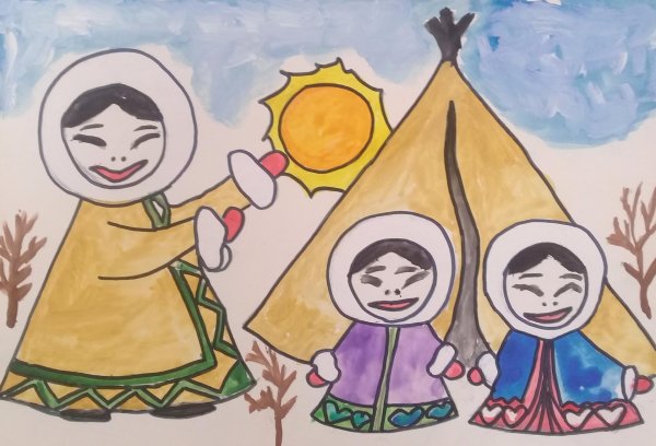 Рисование народов севера