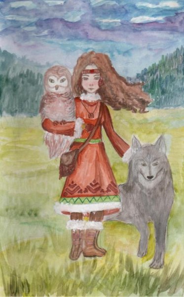 ХМАО рисунки детей