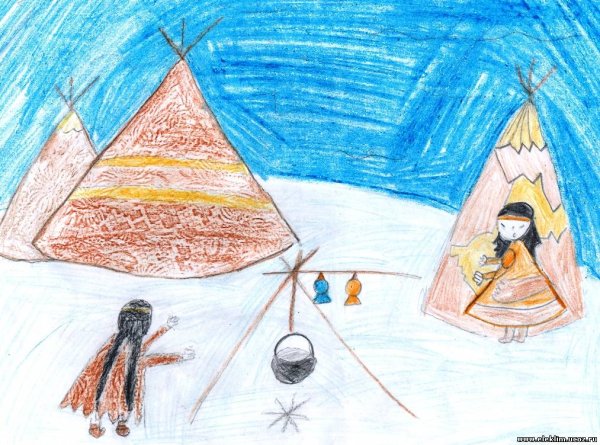 Рисование народов севера