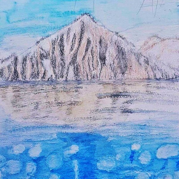 Рисуем озеро