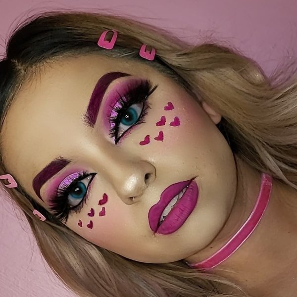 Интересный макияж