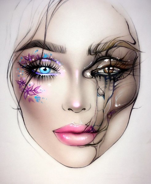 Тематический макияж