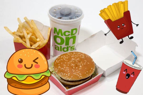 Нарисовать макдональдс