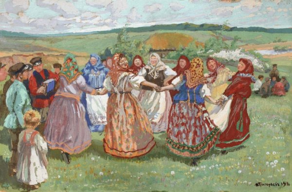 Трутовский хоровод в Курской губернии