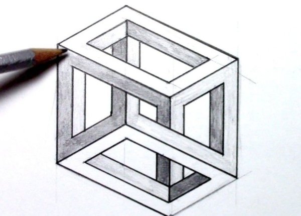 Простые 3д рисунки