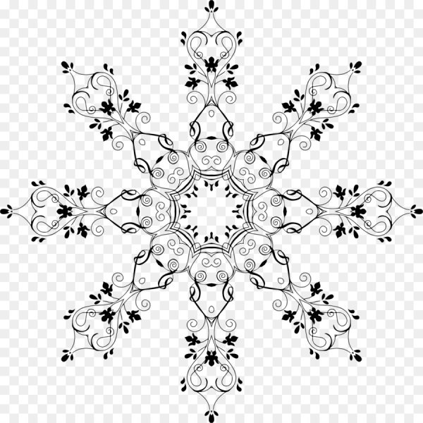 Узоры для снежинок сложные