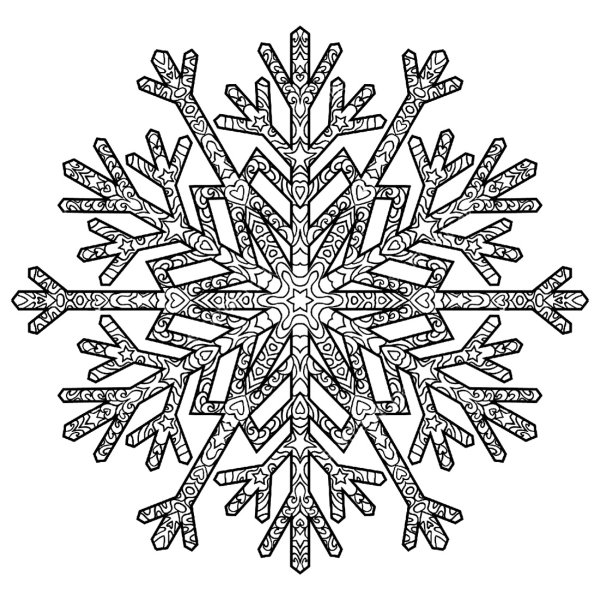 Снежинка антистресс