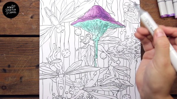 Рисунки для скетчинга