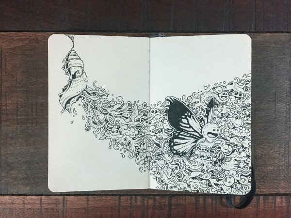 Рисунки для скетчбука