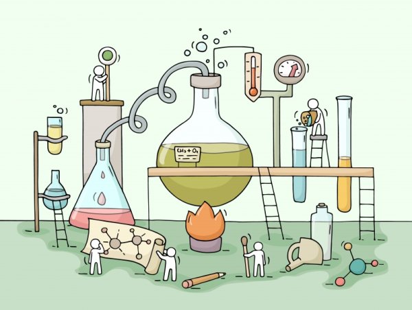 Рисуночки на тему химии