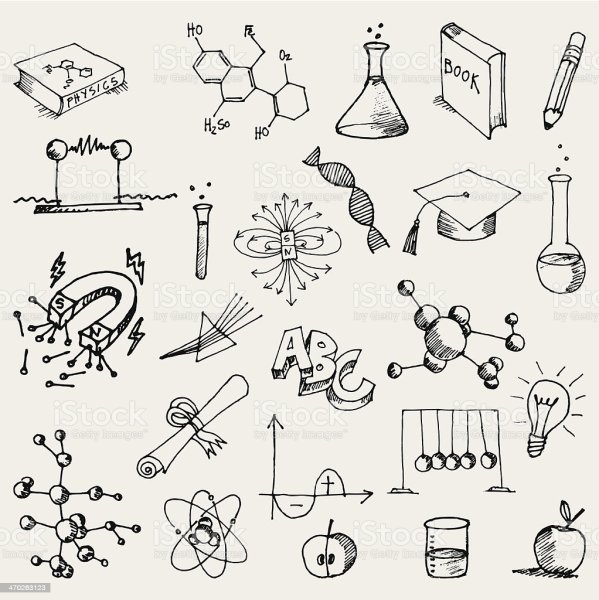 Химические маленькие рисуночки