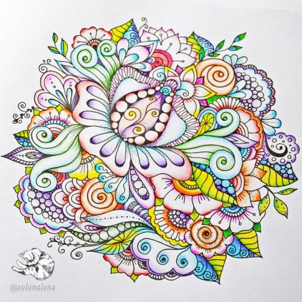 Сложные рисунки для срисовки