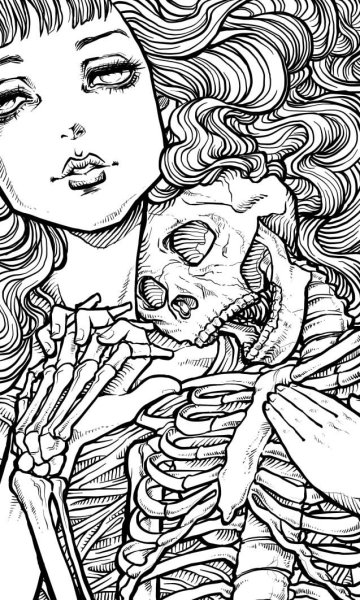 Раскраски сложные