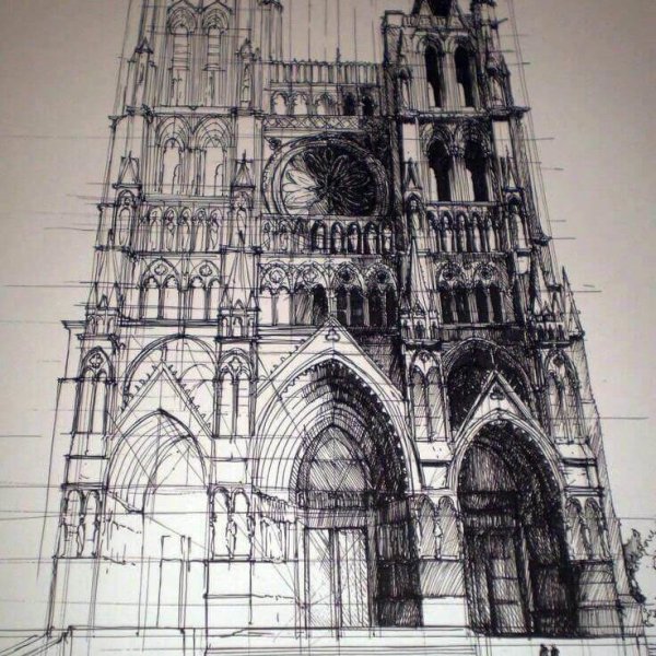 Собор нотердам де пари перспектива