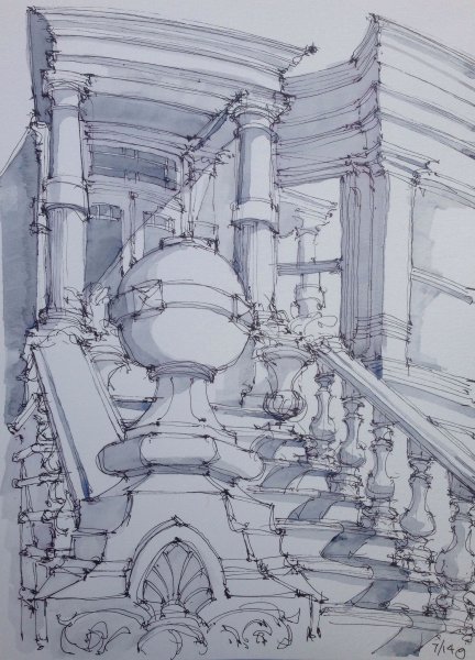 Архитектурные детали Графика