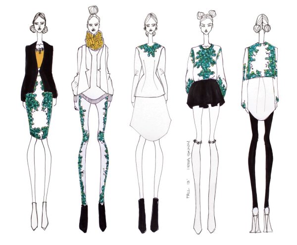 Макеты одежды для дизайнеров