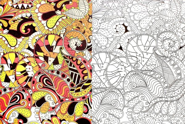Раскраска антистресс