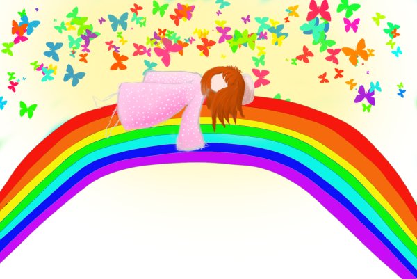 Радужные рисунки